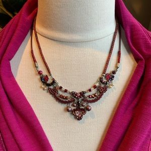 Ayalabar mixed metal and beaded necklace